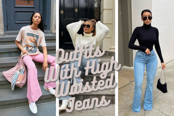 15 Outfits With High Waisted Flare Jeans - What Dress Code?